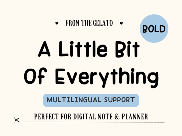 A Little Bit of Everything: Your Handwritten Design Solution