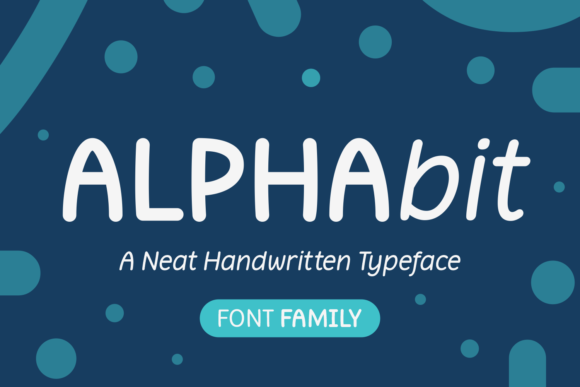 Alphabit: Elevate Your Visual Design with a Handwritten Font
