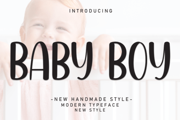 Babyboy: A Sweet Handwritten Font for Modern Design
