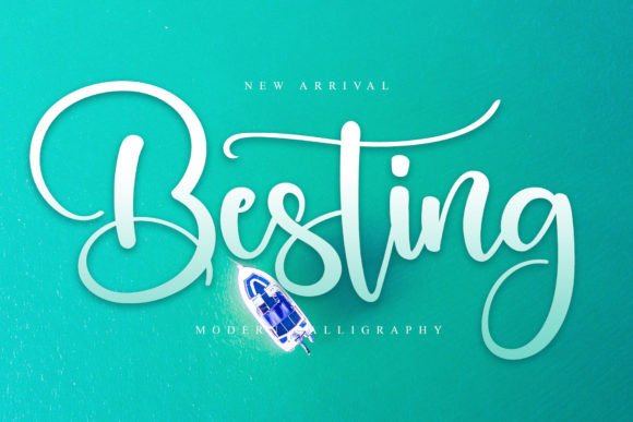 Besting: A Stylish Handwritten Font for Modern Design