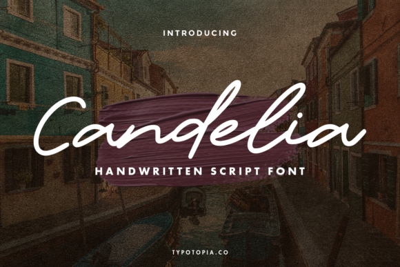 Candelia: The Handwritten Font for Modern Elegance