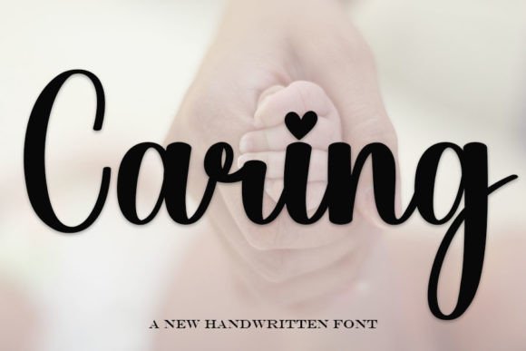 Caring Font: Elevate Your Design with Elegant Typography