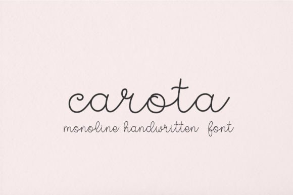 Carota Font: Elevate Your Creative Projects with Playful Typography