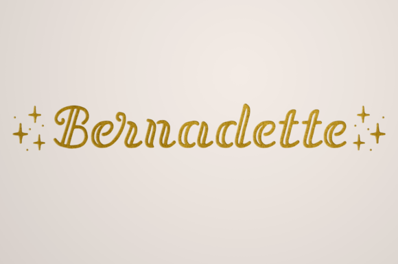 Discover Bernadette: The Elegant Handwritten Font