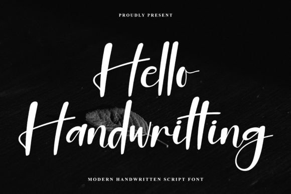 Discover the Elegance of Hello Handwritting Font