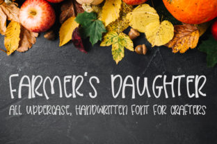 Farmers Daughter: A Handwritten Script for Authentic Design