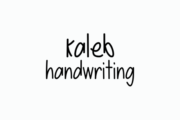 Kaleb: The Handwritten Font That Adds Instant Personality