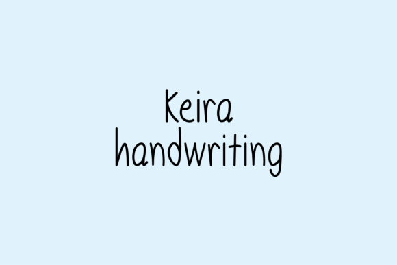 Keira: The Whimsical Handwritten Font for Modern Design