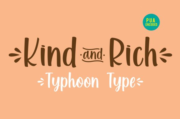 Kind and Rich: Elevate Your Design with Handwritten Charm