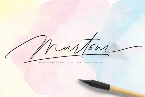 Martoni: Elevating Designs with Elegant Handwritten Typography
