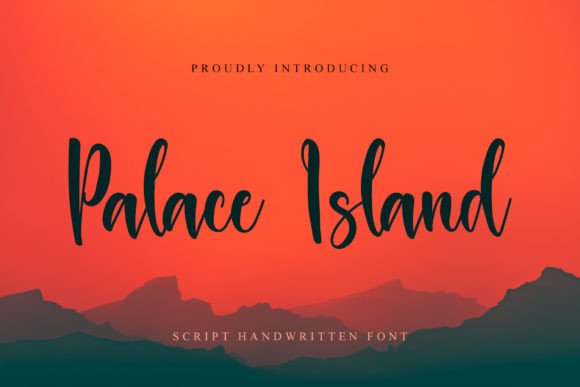 Palace Island: Elevate Your Designs with Modern Handwritten Charm