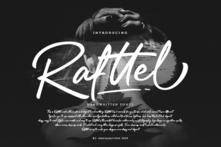 Rafttel: A Modern Handwritten Typeface for Stylish Design