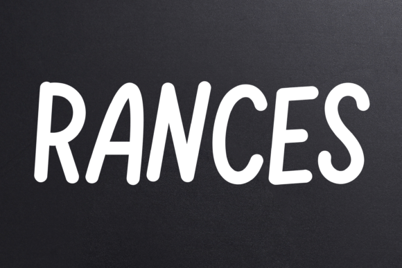 Rances: The Handwritten Font for Authentic Design