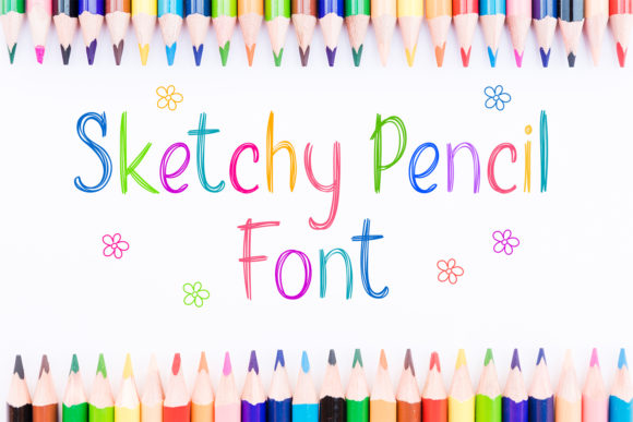 Sketchy Pencil: The Handwritten Font for Authentic Design