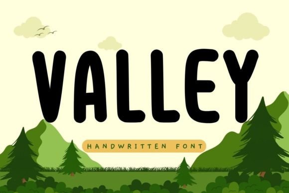 Valley: The Casual Handwritten Font for Modern Design